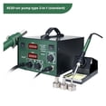 thumbnail image 2 of 852D 2-in-1 Rework Station, Digital Air Pump Hot Air & Soldering Iron, 2 of 6