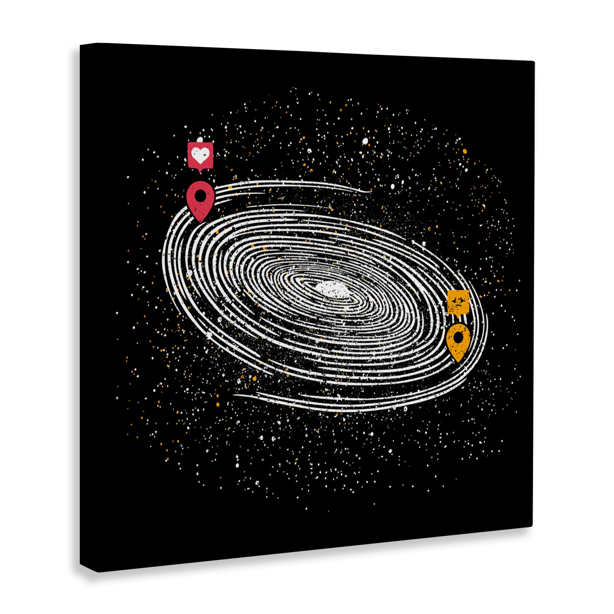 Stupell Industries Love Long Distance Canvas Wall Art, design by Tobe Fonseca