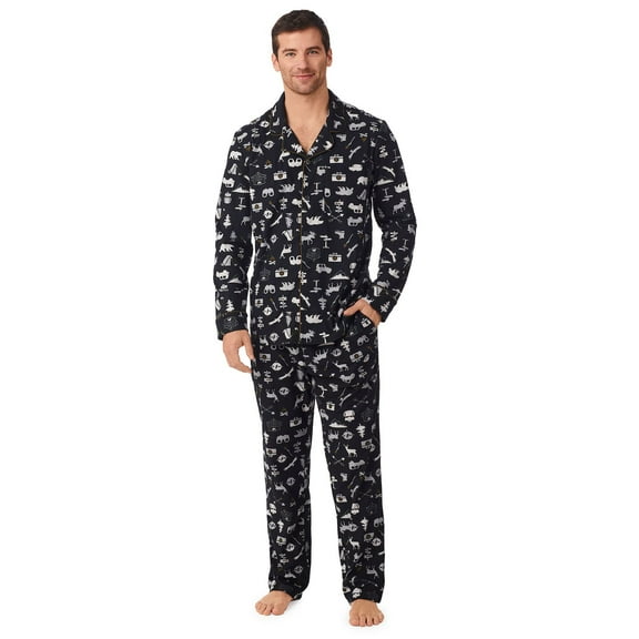 Men's Cuddl Duds Cozy Lodge Pajama Set - Camping (XXL)