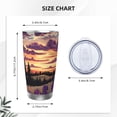 thumbnail image 4 of Goofa Starry Night Purple Irises for 20 oz Skinny Tumbler Stainless Steel Coffee Mug Slim Vacuum Insulated Travel Cup Car Cup-Without Straw, 4 of 8