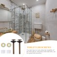 thumbnail image 6 of IBASETOY 2Pcs Universal Toilet Seat Bolts and Nuts Replacement Kit with Durable Rust Resistant Multi Color Materials, 6 of 6