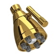 thumbnail image 1 of Rohl Mb0190 Graceline 1.8 GPM Single Function Rain Shower Head - Brass, 1 of 4