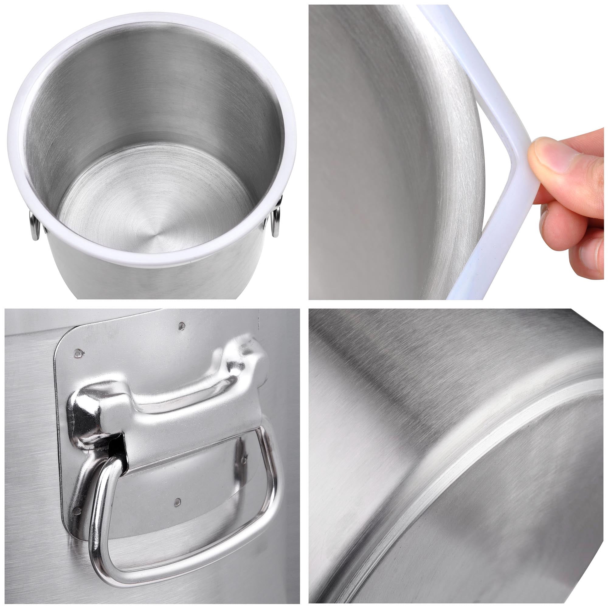 Yescom 5 Gallon Tempered Glass Lid Stainless Steel Vacuum Chamber For Stabilizing Wood Urethanes Silicones Epoxies Degassing