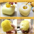 thumbnail image 5 of LQQBOX Pet Grooming Bath Massage Brush Soft Silicone Bristle for Long Short Haired Dogs Cats Shower, 5 of 7