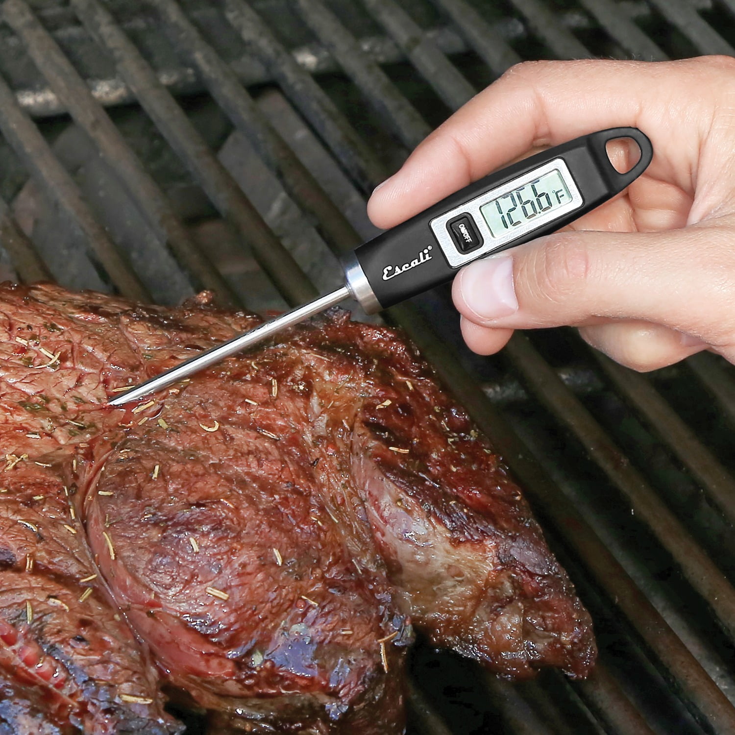 Escali DH1 Gourmet DIGITAL POCKET THERMOMETER 8 Probe for FRENCH