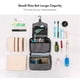 thumbnail image 4 of Bolso de Cosméticos Irfora Neceser portátil con gancho para colgar Bolsa de viaje para artículos de tocador Bolsa de cosméticos resistente al agua Organizador de maquillaje de viaje Organiza Irfora Bolso de Cosméticos, 4 of 5