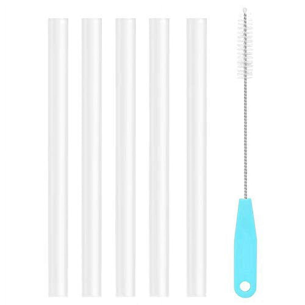 6pcs Replacement Straws for Camelbak Eddy + Water Bottle, with a Cleaning  Brush Reusable Straws Straight Only Compatible with Camelbak Eddy