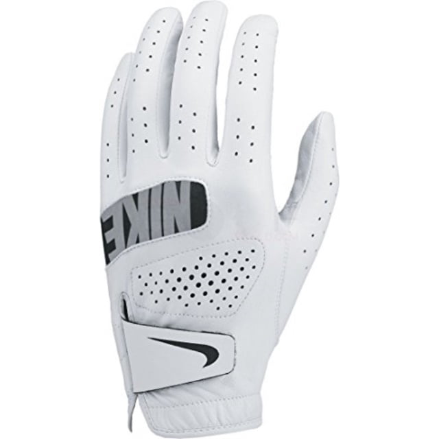 nike tour golf gloves 2017 regular white/black fit to left hand small ...