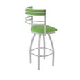 thumbnail image 2 of 860 Hunter 36" Swivel Bar Stool with Anodized Nickel Finish and Graph Parrot Seat and Back, 2 of 5