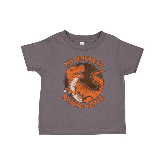 Inktastic My Uncle is Rawr-some Boys or Girls Toddler T-Shirt