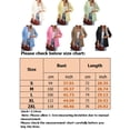 thumbnail image 2 of Stylish Fashion Women Long Sleeve Cardigan Casual Lapel Blazer Suit Jacket Top Coat Outwear, 2 of 4