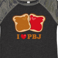 thumbnail image 4 of Inktastic I Love PBJ 2 Boys or Girls Toddler T-Shirt, 4 of 5
