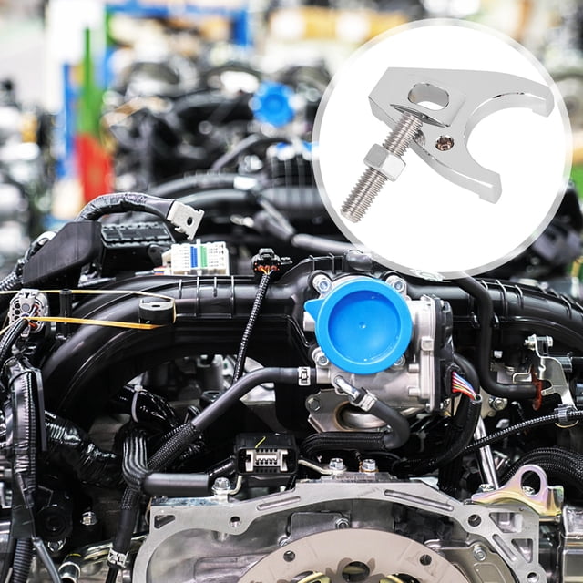 Raindrops Car Distributor Clamp Aluminum Universal Hold Down Bracket with Easy Installation
