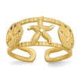 thumbnail image 4 of 14K Yellow Gold Starfish Toe Ring, 4 of 4