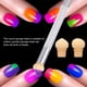 thumbnail image 2 of Plumas de esponja de uñas Irfora Kit de bolígrafo de esponjas de gradiente de uñas 3 piezas Kit de esponja de uñas de doble cabeza Cepillo de pluma de uñas 4 cabeza de esponja Irfora Plumas de esponja de uñas, 2 of 7