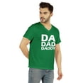 thumbnail image 2 of Inkmeso Mens Tshirt Da Dad Daddy Graphic Tshirt For Dad Gift Tee Shirt For First Time Daddy, 2 of 6