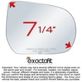 thumbnail image 4 of exactafit 8955R Passenger Side Mirror Glass Replacement Fits Ford Escape, Mazda Tribute Mercury Mariner Right Hand 3m Adhesives, 4 of 4