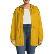 Time And Tru Womens And Plus Lightweight Anorak Jacket Hood