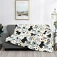 thumbnail image 2 of Fotbe Funny Puppy Manta de Franela con Estampado, Manta Ultrasuave para Cama, Sofá, Auto, Hipoalergénica y Antibolitas-50"x40", 2 of 6