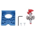 thumbnail image 2 of Hole Drill Guide, Hinge Jig Wide Application Simple Adjustment Accurate Positioning  for Door, 2 of 7