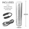 thumbnail image 5 of Final Touch Electric Corkscrew with Lithium-Ion Battery | Easy Cork Removal, USB Charging, LED Lights | Stainless Steel Wine Opener for Home and Parties (WO3032), 5 of 6