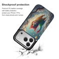 thumbnail image 2 of Fantasy Harlequin Cats Flying Leather Wallet Case for iPhone13 mini Wallet Case Card Holder Flip, 2 of 8