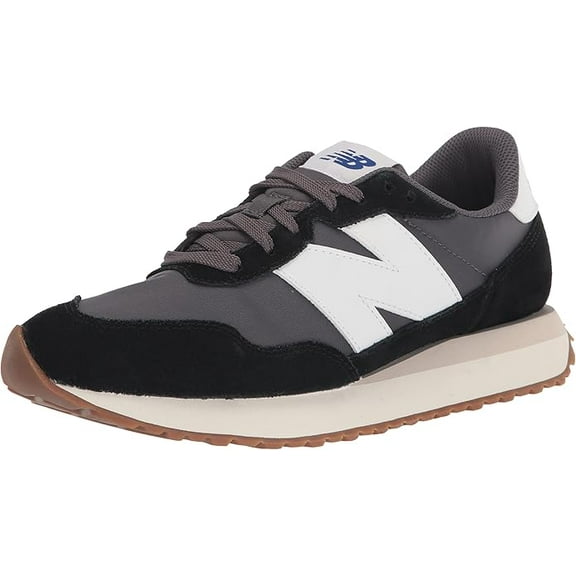 New Balance Men's 237 V1 Sneaker, Black/Magnet/Gum
