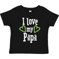 thumbnail image 3 of Inktastic I Love My Papa Hearts Boys or Girls Toddler T-Shirt, 3 of 5