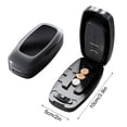 thumbnail image 2 of HCBY Pill Cutter, 3.9in Adjustable 1/2 1/4 1/3 Pill Splitter, Multi-Pill Cutter with Centering Alignment, Portable Medication Splitter for Home Use, 2 of 3