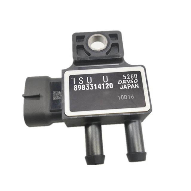 Capteur de Pression Différentielle DPF pour D-MAX DAMX MUX 8983314120, 1 * Capteur de Pression, Noir