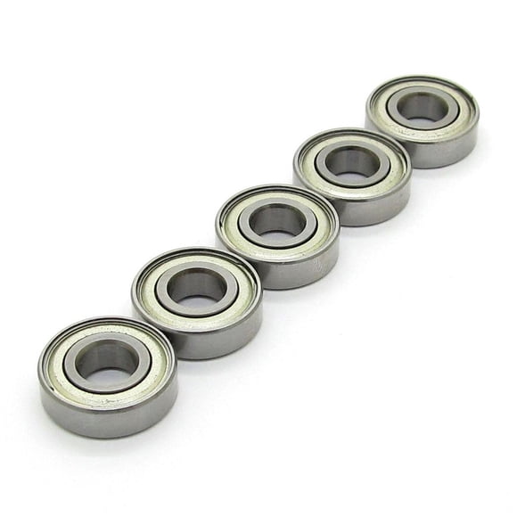 7x17x5 mm Rodamiento rígido de bolas en miniatura 697ZZ 619/7ZZ 1080087 697Z Rodamientos para monopatín 10 PCS Rodamientos para monopatín