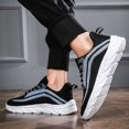 thumbnail image 2 of VOVORY Fashion Men Sneakers Breathable Mesh Athletic Running Sports Shoes Male Lightweight Casual Walking Shoes, 2 of 6
