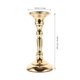thumbnail image 2 of PAMINGONO 1Ud Soporte De Vela Metálico Dorado Con Estilo Clásico Para De Banquetes, 2 of 7
