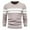 F112-Beige, variant on FYDUU Mens Casual Sweaters Men's Basic Thermal Knit Sweater Long Sleeve Crewneck Pullover Shirt Slim Fit Lightweight Sweatshirts Knitted Sweater for Men