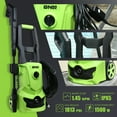 thumbnail image 2 of DNA Motoring Portable High-Pressure Electric Power Cleaner Car Washer Machine 1813 PSI 1.45 GPM Green, 2 of 9