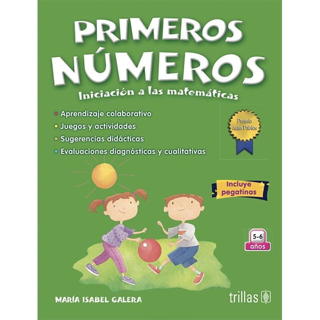 Libro Primeros Numeros Tapa Blanda, Autor Maria Isabel Galera, Editorial Editorial Trillas, S. A. De C. V.