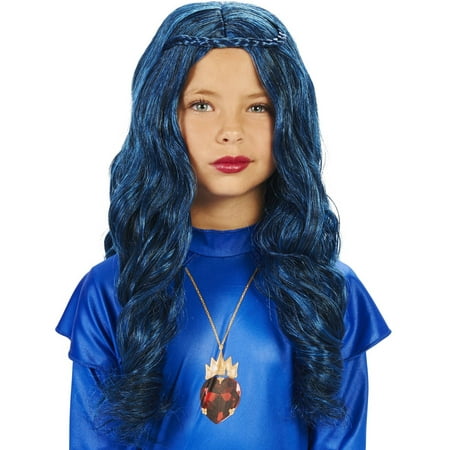 Blue Princess Child Wig Halloween Accessory (Best Princess Leia Wig)