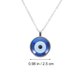thumbnail image 5 of Collar con colgante de cadena de mal de ojo para mujer, joyería protectora, regalo de cumpleaños, 5 of 7