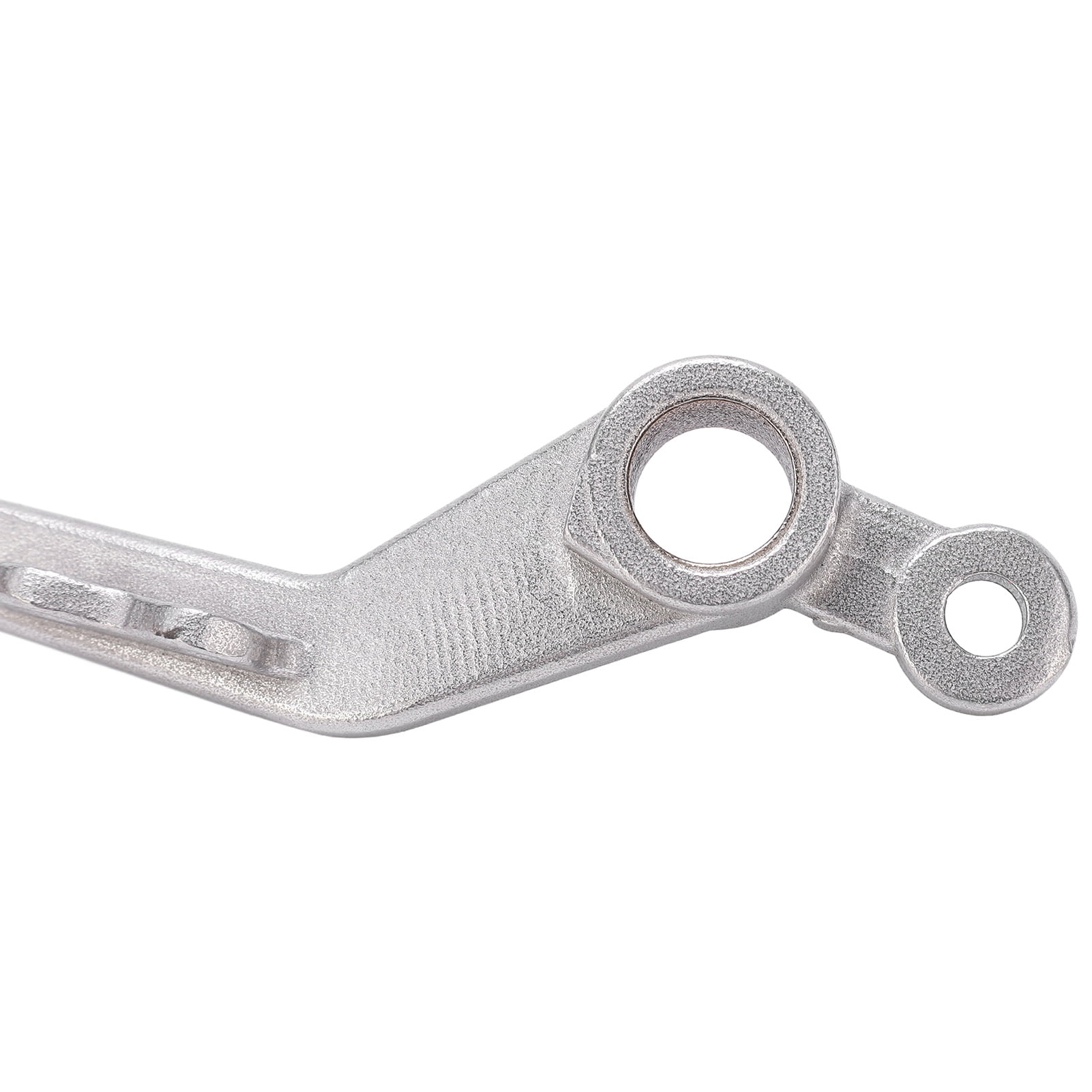 Keenso CNC Aluminum Rear Brake Pedal For CBR 600 RR 2007-2012 – Polished Silver Replacement Lever