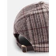 thumbnail image 3 of Free Assembly Women's Plaid Baseball Cap, Brown, 3 of 3