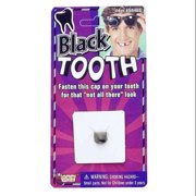 Black Tooth Cap Costume Accessory