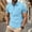 Sky Blue, variant on Mens Short Sleeve Shirts Casual Wrinkle Free T-Shirts with Pockets Summer Tops with Sleeves Mens Shirts Graphic Vintage Get it Fast