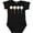 AB-Black, variant on Rainbow Golf Tees Boys or Girls Baby Bodysuit