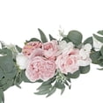 thumbnail image 4 of Flores artificiales Swag Floral Swag Yotijar Adorno Rosado, 4 of 5