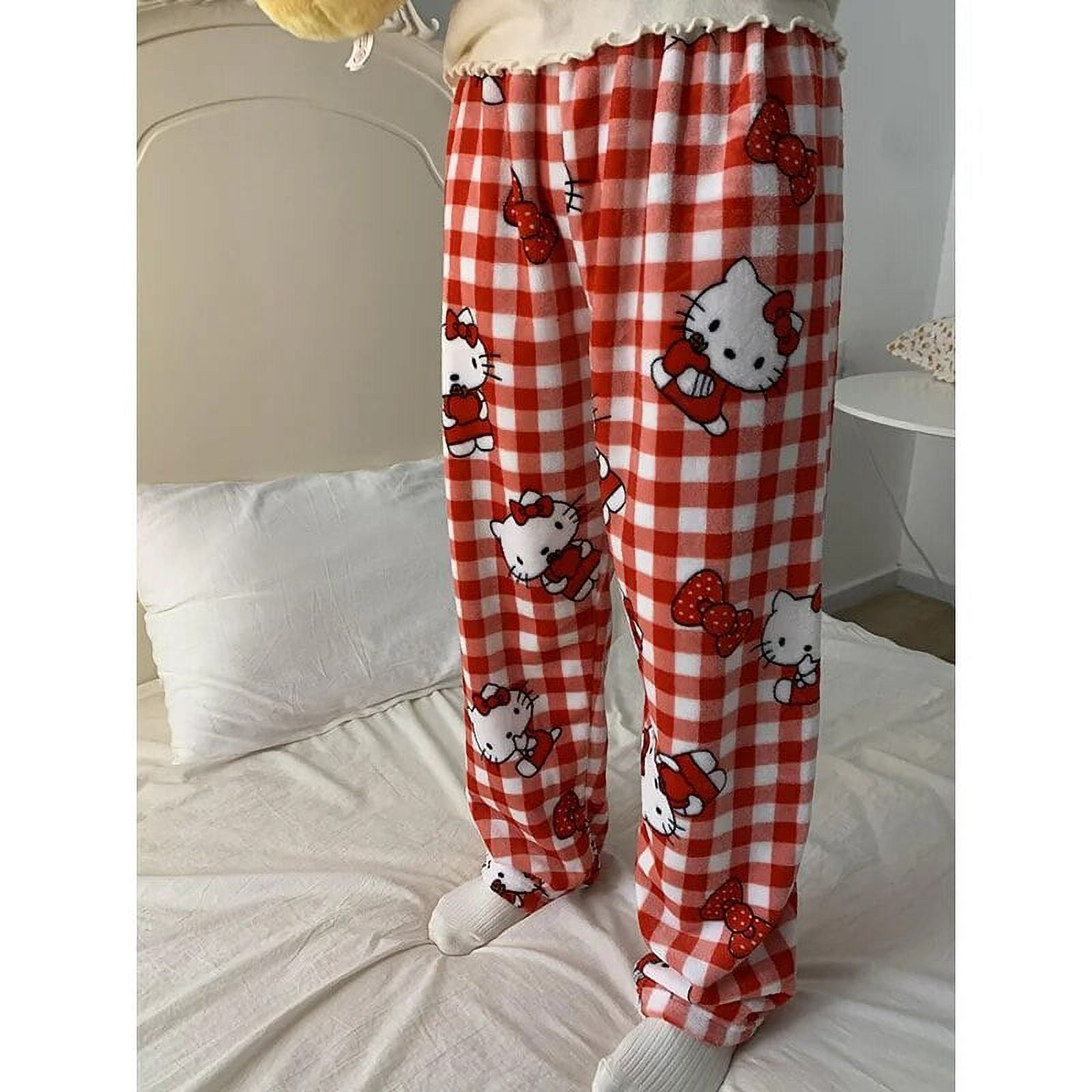 Plush pajama pants womens hotsell
