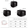 thumbnail image 6 of Toaster Cover 2 Slice, Dustproof Bakeware Oven Protector with Top Hook, Waterproof Small Kitchen Appliance Toasters Dust Cover, 11"x6"x8", 6 of 9