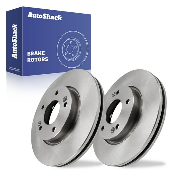 AutoShack Front Vented Brake Rotors 2-PC Set Replacement for 2009-2012 Hyundai Elantra 2005-2010 Hyundai Sonata 2012-2013 Kia Soul 2005-2011 Kia Sportage 11.02" (280 mm)