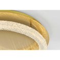 thumbnail image 5 of Elegant Lighting Bowen 29.5" Led Flush Mount In Satin Gold, 5 of 9
