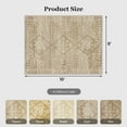 thumbnail image 6 of CHITOOMA 8'x10' Area Rugs for Living Room, Washable Boho Moroccan Rug Soft Vintage Distressed Geometric Tribal Area Rug for Bedroom Dining Room Office with Non-Slip Backing, Stain Resistant Non-Shed, 6 of 9