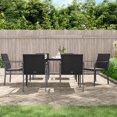 thumbnail image 1 of vidaXL 7 Piece Garden Dining Set with Cushions Poly Rattan and Steel, 1 of 5